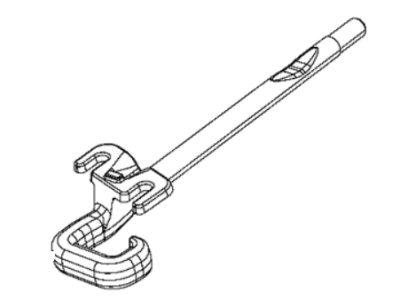 Jeep 68427880AA HOOK Tow