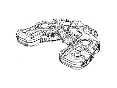 Dodge 68214447AB TANK Fuel