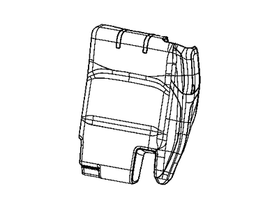 Jeep 6PT79NR3AD COVER Rear Seat Back Left