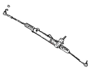 Mopar 5103320AB Tie Rod End Outer Outer