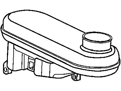 Chrysler 5086001AA RESERVOIR Brake Master Cylinder