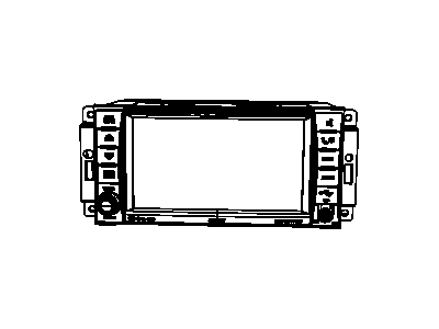 Mopar 5064247AG Radio Mw / FM / Dvd / Hdd / Mp3 / Rear Camera Mopar 5064247AG Radio Mw / FM / Dvd / Hdd / Mp3 / Rear Camera