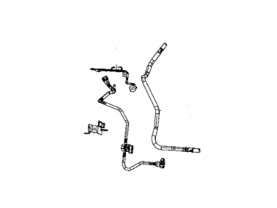 Jeep 52030222AF BUNDLE Fuel Supply and Vapor Line
