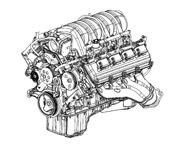 Jeep 68293008AA ENGINE Long Block SERVICE WARNING: If The Original Engine Has Experienced A Catastrophic Failure - Including Piston, Cylinder Bore, Valve, or Valve Seat Failure -The Intake Manifold Must Be Replaced With A New Manifold.