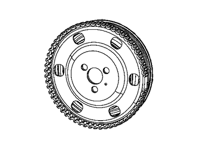 Mopar 68106999AA Damper Crankshaft