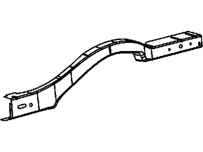 Mopar 68020265AA Rail Rear Inner