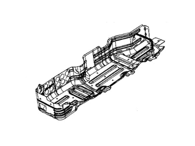 Mopar 52030211AD Skid Plate Fuel Tank Mopar 52030211AD Skid Plate Fuel Tank