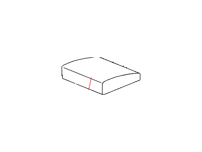 Dodge 1BJ981D5AA CUSHION Rear Seat Right