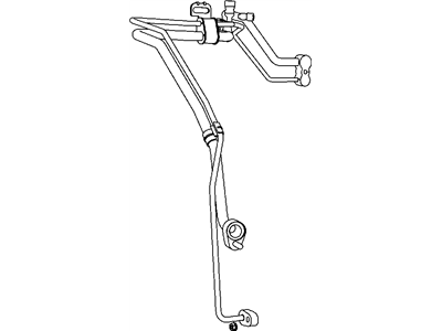 Mopar 5058901AB Line A/C Suction And Liquid