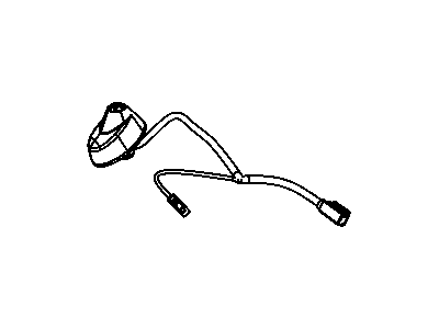 Jeep 5064771AB ANTENNA Base Cable And Bracket