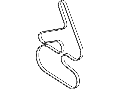 Chrysler 4861850AB BELT Accessory Drive