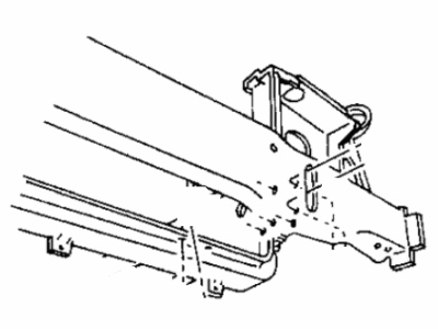 Jeep 52058196 Lower Support