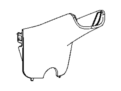 Jeep 5LK33DX9AB COVER Mirror Upper