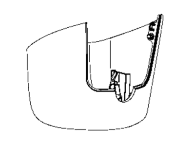 Jeep 68306586AA COVER Mirror Lower