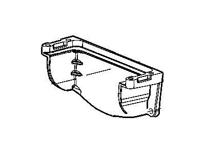 Dodge 53021584AA COVER Dust Structural