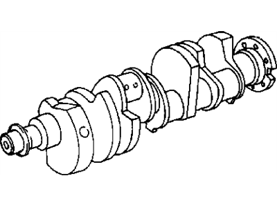 Jeep Crankshaft - 53021302AD