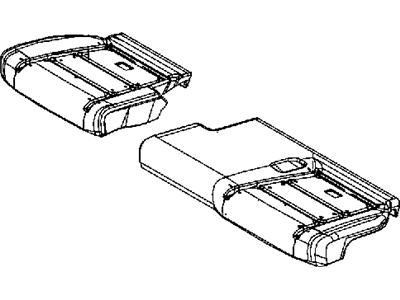 Mopar 68086225AA Foam Seat Cushion