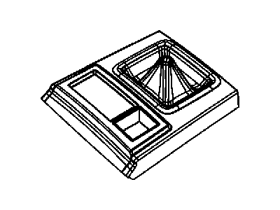 Jeep 1BT61XDVAB BEZEL Gear Shift Indicator