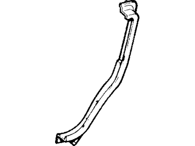 Jeep 55175672 Lock Pillar