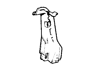 Jeep 55176096 Rear Pillar