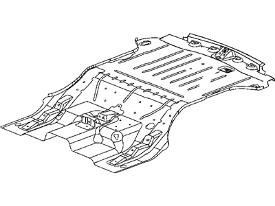 Mopar 55396322AH Pan Floor