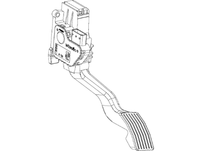 Ram 68208213AA Pedal Travel Sensor