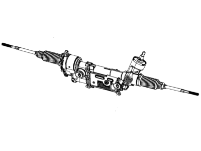 Mopar 5154743AI Gear Rack And Pinion Electric