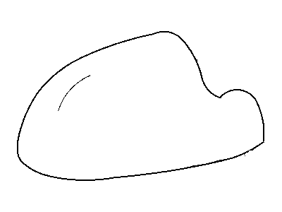 Chrysler Voyager Car Mirror - 4717381AC