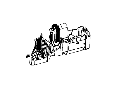 68142959AD Mopar Tray Battery Illustration 1 of 1