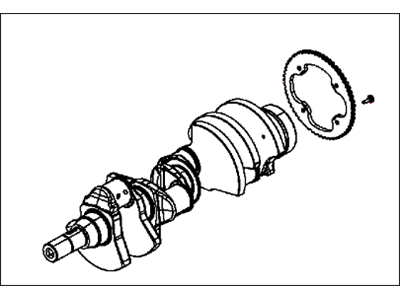 Jeep 5038339AE CRANKSHAFT