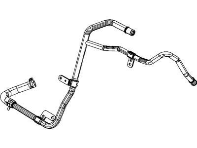 Dodge 68058252AG Heater Hose