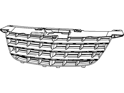 Dodge YW40WS2AB GRILLE Radiator