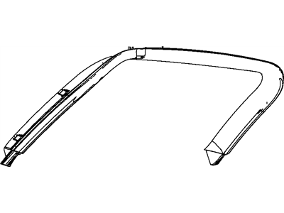 Jeep 1XW82LU5AB PANEL Liftgate