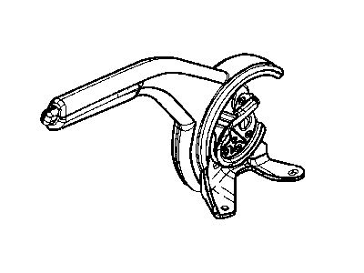 Jeep 1QB321X9AB Parking Brake Control