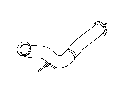 Ram 52121890AE PIPE Exhaust Front