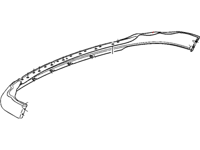 Mopar 5073001AE Fascia Front Primed