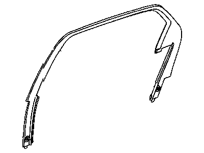 Dodge UX86XXXAE MOLDING Door Window Opening