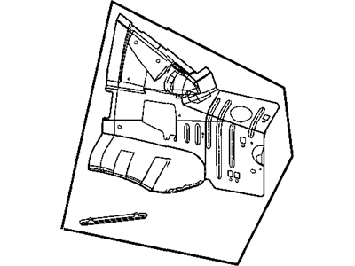 Mopar 4814842AE Panel Wheelhouse