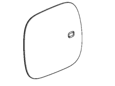 68347153AB Mopar Door Fuel Fill Illustration 1 of 1