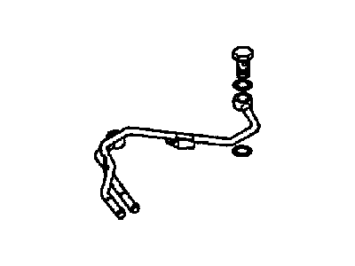 MR446361 Mopar Tube Oil Cooler Illustration 1 of 1