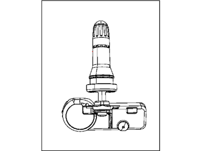 Dodge 68105280AD SENSOR Tire Pressure