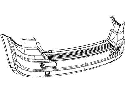 Dodge 68034462AC FASCIA Rear