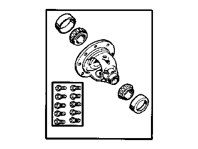 Dodge B3500 Differential - 4746024AB