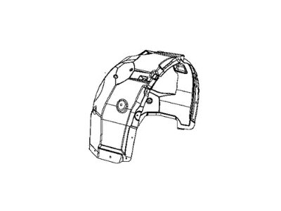 Chrysler 68266667AC SHIELD Splash Front