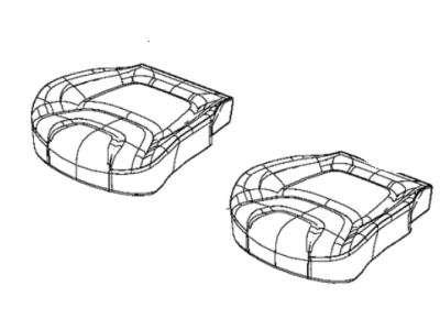 Mopar 6SS89CV5AA Cover Front Seat Cushion