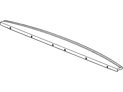 Mopar 55372052AF Spoiler Tailgate