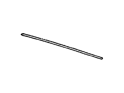 Dodge 4574592AE MOLDING Windshield Reveal