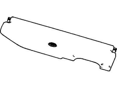 Mopar 1NN51GTVAA Lid Storage Bin 60%, Right