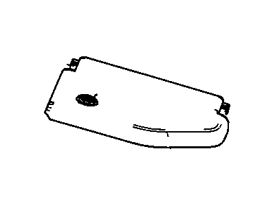 Mopar 1NN52XDVAA Lid Storage Bin 40%, Left