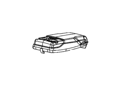 Mopar 1VV33MBBAA Bin Armrest Storage Base 1VV33MBBAA Mopar Bin Armrest Storage Base Illustration 1 of 1